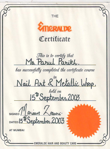 emeralde anil art and metallic wrap